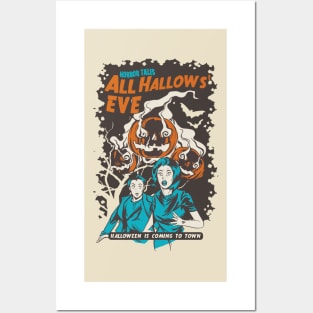 halloween, all hallows eve, spooky, scary, october, horror, creepy, Posters and Art